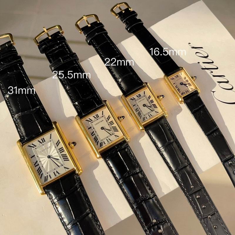 Cartier Mini16.5X24mm S22X29mm L25.5X33mm XL31X40mm 022369